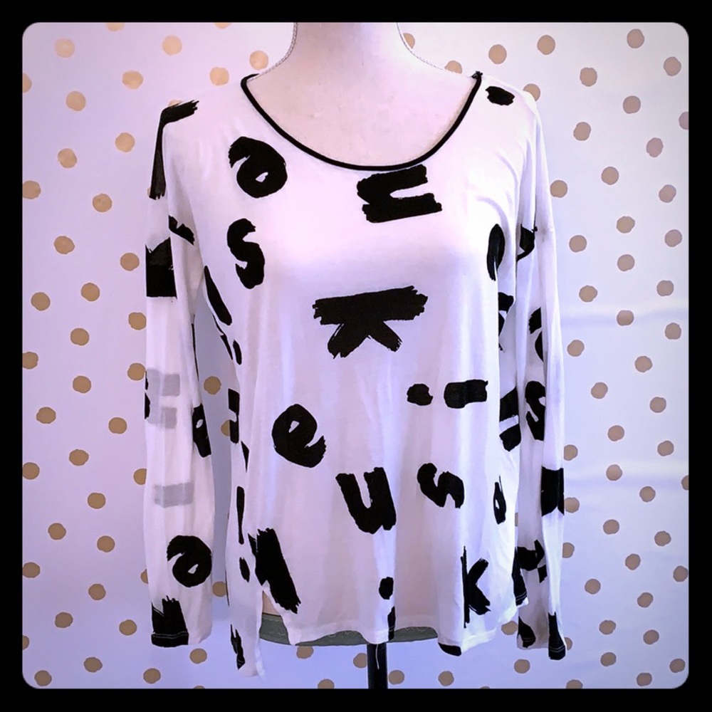 Kenzie print long sleeve.